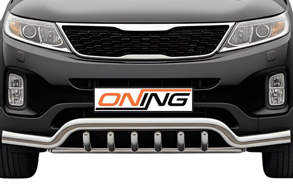 Frontbügel mit Unterfahrschutz für KIA Sorento II 2012-2014 70mm breit