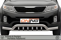 Frontbügel mit Unterfahrschutz für KIA Sorento II 2012-2014 70mm breit