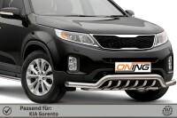 Frontbügel mit Unterfahrschutz für KIA Sorento II 2012-2014 70mm breit