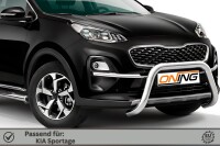Frontbügel für KIA Sportage 2018-2021 70mm Frontschutzbügel Edelstahl Gutachten