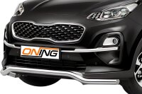 Frontbügel für KIA Sportage 2018-2021 70mm breit Frontschutzbügel Gutachten