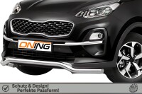 Frontbügel für KIA Sportage 2018-2021 70mm breit Frontschutzbügel Gutachten