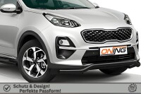 Frontbügel für KIA Sportage 2018-2021 SCHWARZ 70mm breit Frontschutzbügel