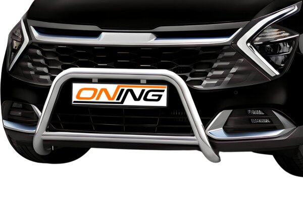 Frontbügel mit Querstreben für KIA Sportage NQ5 2021- 60mm Frontschutzbügel Gutachten