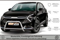 Frontbügel mit Querstreben für KIA Sportage NQ5 2021- 60mm Frontschutzbügel Gutachten