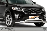 Frontbügel für KIA Sorento UM III 2018-2020 60mm breit Frontschutzbügel Gutachten