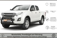 Frontbügel mit Unterfahrschutz für Isuzu D-Max II 2017-2020 SCHWARZ 70mm Gutachten