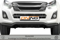 Frontbügel für Isuzu D-Max II 2017-2020 SCHWARZ 70mm breit Frontschutzbügel