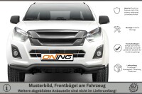 Frontbügel für Isuzu D-Max II 2017-2020 SCHWARZ 70mm breit Frontschutzbügel