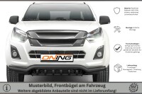Frontbügel mit Unterbodenschutz für Isuzu D-Max II 2017-2020 SCHWARZ 70mm breit Gutachten