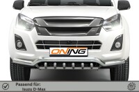 Frontbügel mit Unterbodenschutz für Isuzu D-Max II 2017-2020 70mm breit Gutachten
