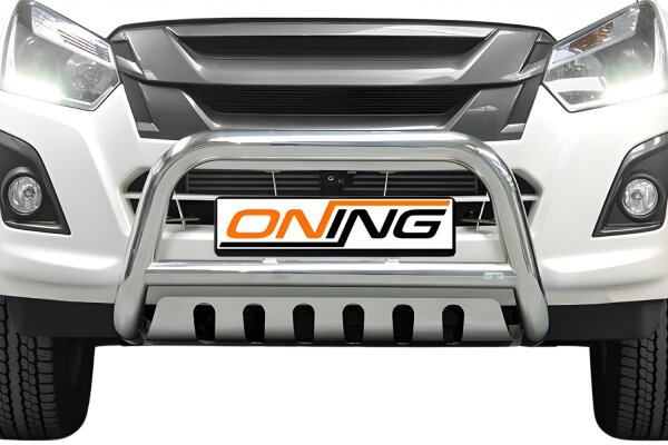 Frontbügel mit Unterfahrschutz für Isuzu D-Max II 2017-2020 70mm Gutachten