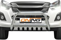 Frontbügel mit Unterfahrschutz für Isuzu D-Max II 2017-2020 70mm Gutachten