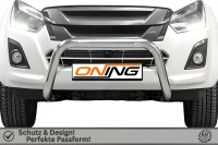 Frontbügel für Isuzu D-Max II 2017-2020 70mm Frontschutzbügel Gutachten