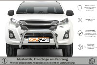Frontbügel für Isuzu D-Max II 2017-2020 70mm Frontschutzbügel Gutachten