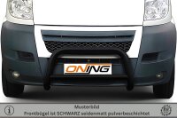 Frontbügel mit Querstreben für Fiat Ducato 2006-2014 SCHWARZ 70mm Gutachten