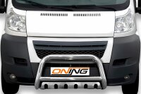 Frontbügel mit Unterfahrschutz für Fiat Ducato 2006-2014 70mm Gutachten