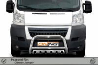 Frontbügel mit Unterfahrschutz für Fiat Ducato 2006-2014 70mm Gutachten