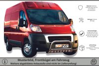 Frontbügel mit Unterfahrschutz für Fiat Ducato 2006-2014 70mm Gutachten