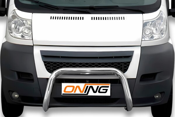 Frontbügel für Fiat Ducato 2006-2014 Ø70mm Gutachten Frontschutzbügel