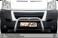 Frontbügel für Fiat Ducato 2006-2014 Ø70mm Gutachten Frontschutzbügel