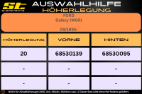 ST Höherlegung für Ford Galaxy WGR VA 20mm