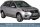 Frontbügel Edelstahl schwarz für Renault Koleos 2011 - 76mm mit Gutachten