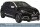 Frontbügel Edelstahl schwarz für Renault Captur 2013 - 63mm mit Gutachten
