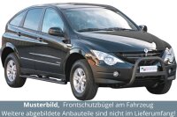Frontbügel Edelstahl schwarz für Ssangyong...