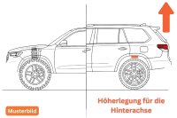 ST Höherlegung für Audi A4 B5 Frontantrieb,...