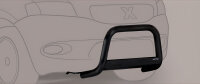 Frontbügel Edelstahl schwarz für Ssangyong Rexton W 2013 - 63mm mit Gutachten