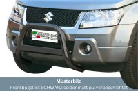 Frontbügel Edelstahl schwarz für Suzuki Grand...