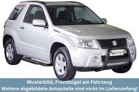 Frontbügel Edelstahl schwarz für Suzuki Grand...