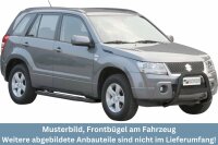 Frontbügel Edelstahl schwarz für Suzuki Grand Vitara JT 2005 -2008 63mm mit Gutachten