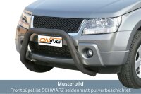 Frontbügel Edelstahl schwarz für Suzuki Grand...