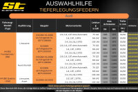 ST Tieferlegungsfedern für Audi A4 B5 Quattro Limousine Avant 2.4 2.6TDi 30/30mm