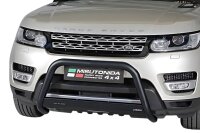 Frontbügel Edelstahl schwarz für Range Rover Sport 2014 - 63mm mit Gutachten