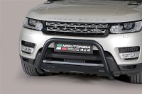 Frontbügel Edelstahl schwarz für Range Rover Sport 2014 - 63mm mit Gutachten