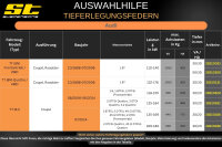 ST Tieferlegungsfedern für Audi TT 8J Coupe Quattro 2.0TFSi 2.0TDI 3.2 30/20mm