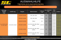 ST Tieferlegungsfedern für BMW 3er E36 Coupe 320i 323i 325i 30/00mm 2