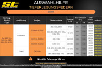 ST Tieferlegungsfedern für BMW 3er E90 Limousine 318i 320i 320si 30/20mm