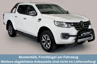 Frontbügel Edelstahl schwarz für Renault...