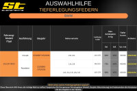 ST Tieferlegungsfedern für BMW Z3 E37 Coupe 2.8 3.0 30/30mm