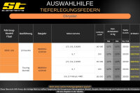 ST Tieferlegungsfedern für Chrysler 300C LX Touring Kombi 2.7i 3.5i 30/30mm