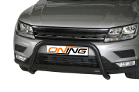 Frontbügel Edelstahl schwarz für VW Tiguan AD1...