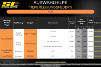 ST Tieferlegungsfedern für Ford Focus RS DA3 DA3-RS Limousine 2.5T 30/20mm