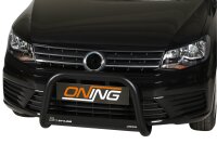 Frontbügel Edelstahl schwarz für VW Caddy 2015-2020 63mm Frontschutzbügel