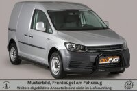 Frontbügel Edelstahl schwarz für VW Caddy 2015-2020 63mm Frontschutzbügel