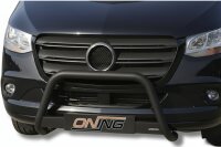 Frontbügel Edelstahl schwarz für Mercedes...