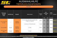 ST Tieferlegungsfedern für Honda Civic VII Type R EP3 Coupe 2.0i 16V 30/30mm